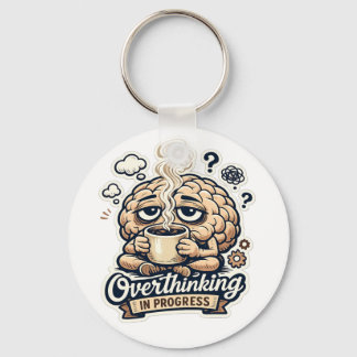 Lustiges Überdenken-in-Gang-T-Shirt | Nachvollzieh Schlüsselanhänger