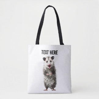 Lustiges überrascht schockiertes Opossum