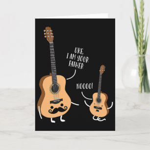 Lustiges Uke Ich Bin Dein Vater T Shirt Ukulele Gi Karte