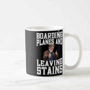 Lustiges unangemessenes Urlaubsdesign beim Verlass Kaffeetasse