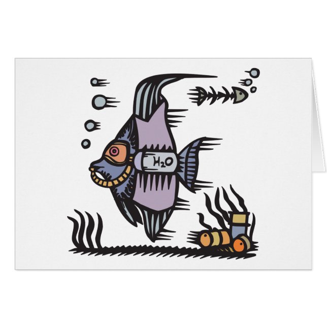 Lustiges UNTERWASSERATEMGERÄT (Vorderseite (Horizontal))