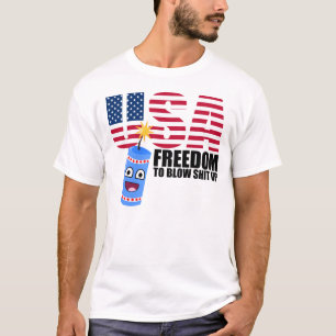 Lustiges USA-Freiheits-Sprichwort T-Shirt