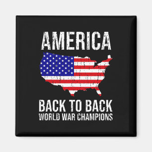 Lustiges Usa T Shirt Us Flag Tee Patriotisch 4. Ju Magnet