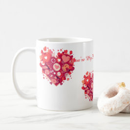 Lustiges Valentinsgeschenk für Paare Kaffeetasse