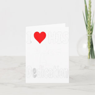 Lustiges Valentinstag-Paar passend Ich liebe seine Karte