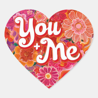 Lustiges Valentinstag-Sticker-Pack – Süßes Geschen Herz-Aufkleber