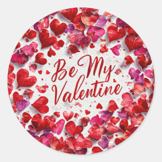 Lustiges Valentinstag-Sticker-Paket – Süßes Gesche Runder Aufkleber