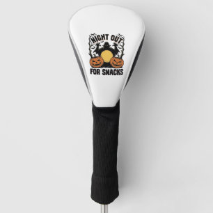 Lustiges Vampir-Shirt mit spookiger Kürbis-Nacht-K Golf Headcover