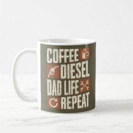 Lustiges Vater-Leben-Geschenk Kaffeetasse
