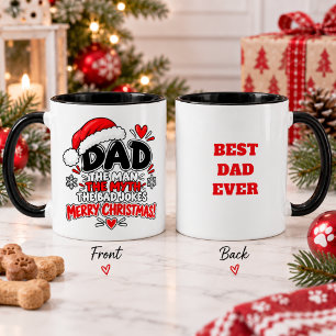 Lustiges Vatertags-Weihnachtsgeschenk für schlecht Tasse