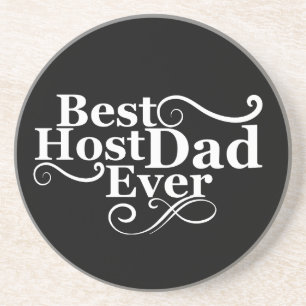 Lustiges Vatertagsgeschenk Bester Gastgeber Dad Ev Getränkeuntersetzer