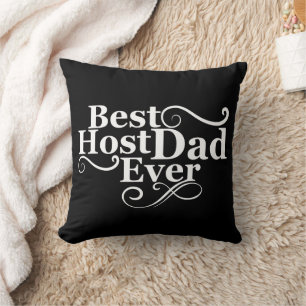 Lustiges Vatertagsgeschenk Bester Gastgeber Dad Ev Kissen