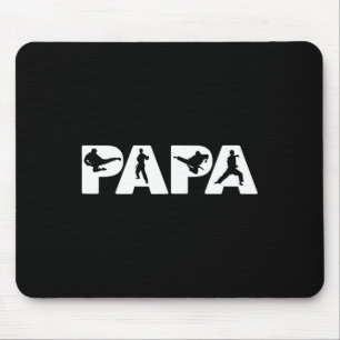 Lustiges Vatertagsgeschenk für Papa - Papa Karate  Mousepad