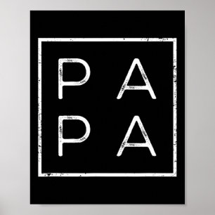 Lustiges Vatertagsgeschenk für Papa Poster