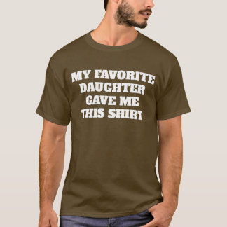 LUSTIGES VATERtagsgeschenk VON DER TOCHTER INDIVID T-Shirt