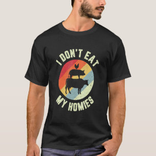 Lustiges Vegan-Shirt Ich Esse Meine Homies Nicht V T-Shirt