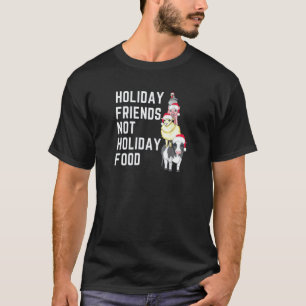 Lustiges veganisches Weihnachten pflanzliches Xmas T-Shirt