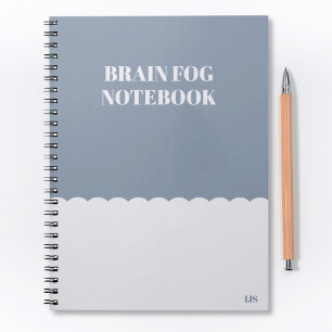 Lustiges, vergessliches Gehirn-Nebel-To-Do-Liste Notizblock