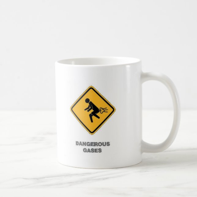 lustiges Verkehrszeichen Tasse (Rechts)