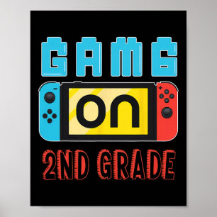 Lustiges Video-Spiel auf 2. Klassenstufe freigesch Poster