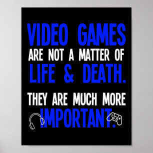 Lustiges Videospiel für PC-Konsole Gamer Geek Poster