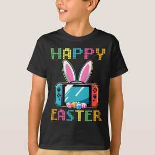 Lustiges Videospiel-Osterhase Spielcontroller Ga T-Shirt