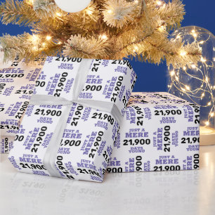 Lustiges Vintage-Geburtstags-Geschenkpapier Geschenkpapier
