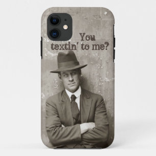 Lustiges Vintage-Mugshot-Mafia-Gangster-Motiv Case-Mate iPhone Hülle