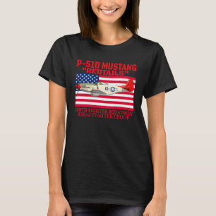 Lustiges vintage P 51 Mustang T-Shirt, perfekt für T-Shirt
