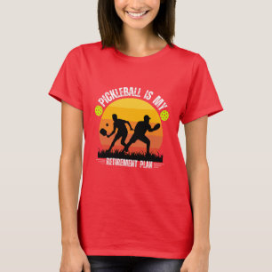Lustiges Vintage-Pickleball-Opa-Design Pickleball T-Shirt