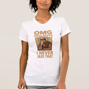 Lustiges Vintage religiöses Facepalm-Zitat-Shirt-D T-Shirt