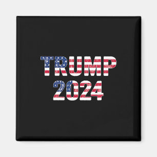 Lustiges Vintage-Trump-Geschenk zur Wahl 2024 für  Magnet