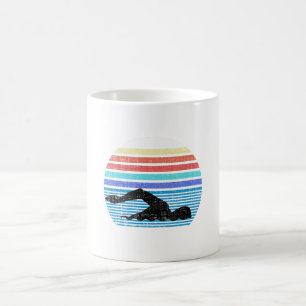 Lustiges Vintages Retro Kaffeetasse
