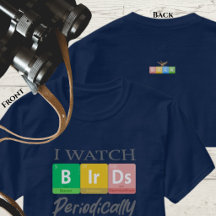 Lustiges Vogelbeobachter-Geschenk Periodensystem W