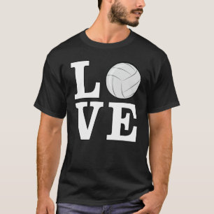 Lustiges Volleyball-Design T-Shirt