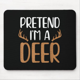 Lustiges vortäuschen ein Hirsch Rentier Weihnachte Mousepad