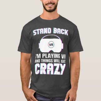 Lustiges VR-Gaming-Design für Männer Frauen Virtue T-Shirt