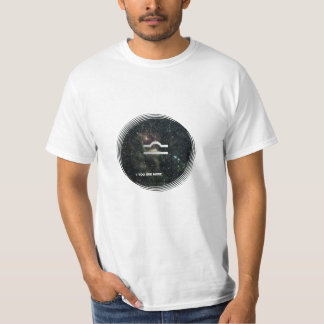 Lustiges Waage-Tierkreis-Symbol-Universum sind Sie T-Shirt