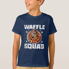 lustiges Waffelsquad-Design für Fans T-Shirt