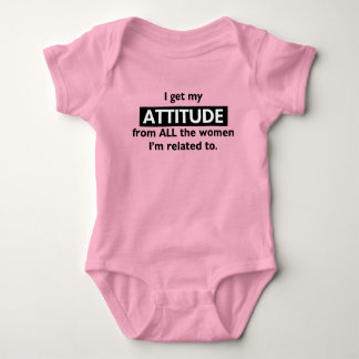 Lustiges weibliches Haltungs-Shirt Baby Strampler