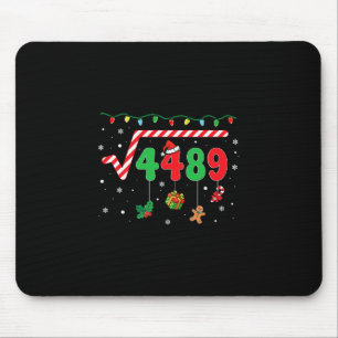 Lustiges Weihnachten 6 7 Mathelehrer 67 Meme Quadr Mousepad