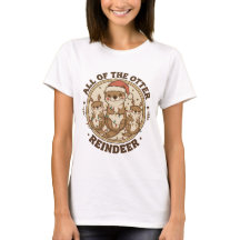 Lustiges Weihnachten "All Of The Otter Reindeer"