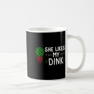Lustiges Weihnachten Ckleball Sie mag mein Getränk Kaffeetasse