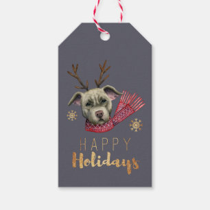 Lustiges Weihnachten des Geschenkanhänger