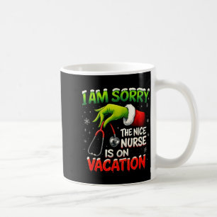 Lustiges Weihnachten, es tut mir leid, der Nischen Kaffeetasse