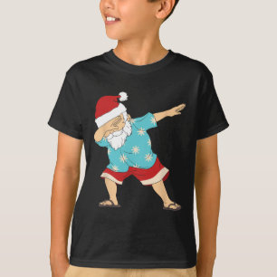 Lustiges Weihnachten im Juli Dabbing Santa Claus H T-Shirt