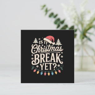Lustiges Weihnachten Ist es schon Weihnachtsferien