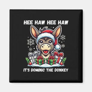 Lustiges Weihnachten Italienischer Weihnachts-Esel Magnet