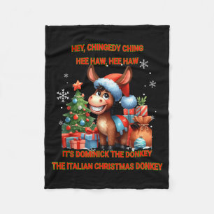 Lustiges Weihnachten Italienisches Weihnachten Dom Fleecedecke