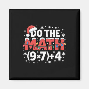 Lustiges Weihnachten-Mathe-Meme 67 Feiertags Humor Magnet